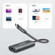 Anker Video Adapter (A83120A2) Type C to HDMI, Ultra HD, 4K@60Hz, Video & Audio Digital Sync, Plug & Play Gray