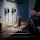 Anker Power Bank Prime (A110AH11) 2x USB C, USB, for Phone, Tablet, MacBook, Digital Display, 26250mAh, 300W Black