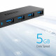 Anker Docking Station (A7516016) 4x USB 3.0 Gen 1, 5Gbps Black