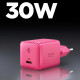 Spigen Wall Charger Arcstation Essential EE301EU (ACH10449) Type C, Quick Charge, PD30W Pink Spigen Wall Charger Arcstation Essential EE301EU (ACH10449) Type C, Quick Charge, PD30W Pink