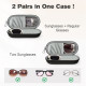 Techsuit Glasses Case (ETJ3) PU, 16.5 x 6.5 x 4cm Black Techsuit Glasses Case (ETJ3) PU, 16.5 x 6.5 x 4cm Black