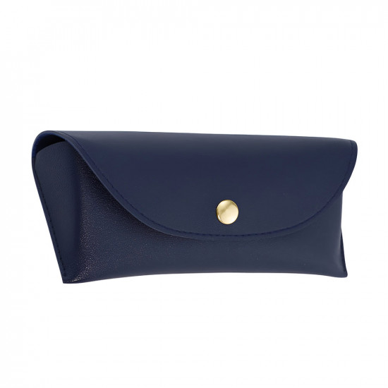 Techsuit Glasses Case (ETI4) PU, 17.3 x 7.0cm Navy Blue Techsuit Glasses Case (ETI4) PU, 17.3 x 7.0cm Navy Blue