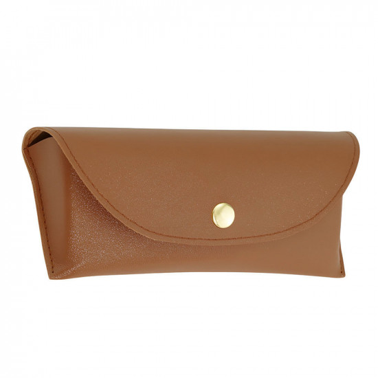 Techsuit Glasses Case (ETI4) PU, 17.3 x 7.0cm Brown