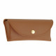 Techsuit Glasses Case (ETI4) PU, 17.3 x 7.0cm Brown