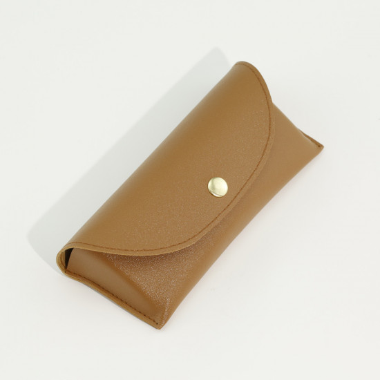 Techsuit Glasses Case (ETI4) PU, 17.3 x 7.0cm Brown
