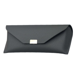 Techsuit Glasses Case (ETK4) PU, 16.5 x 8cm Gray