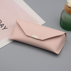 Techsuit Glasses Case (ETK4) PU, 16.5 x 8cm Pink