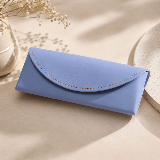 Techsuit Glasses Case (ETM3) PU, 15.2 x 6.6 x 3.6cm Cashmere Beige