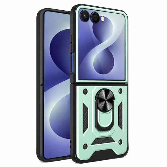 Techsuit CamShield Series Samsung Galaxy Z Flip8 Green Techsuit CamShield Series Samsung Galaxy Z Flip8 Green