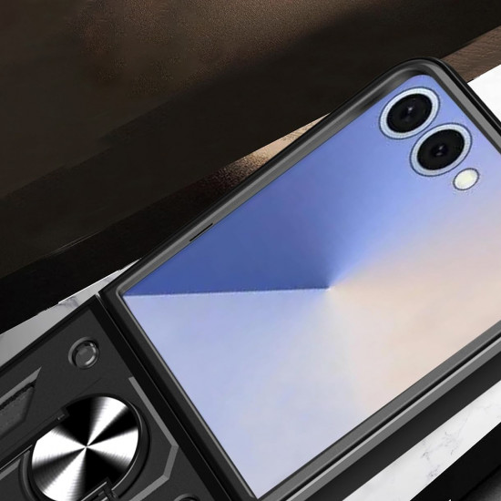 Techsuit CamShield Series Samsung Galaxy Z Flip8 Black Techsuit CamShield Series Samsung Galaxy Z Flip8 Black