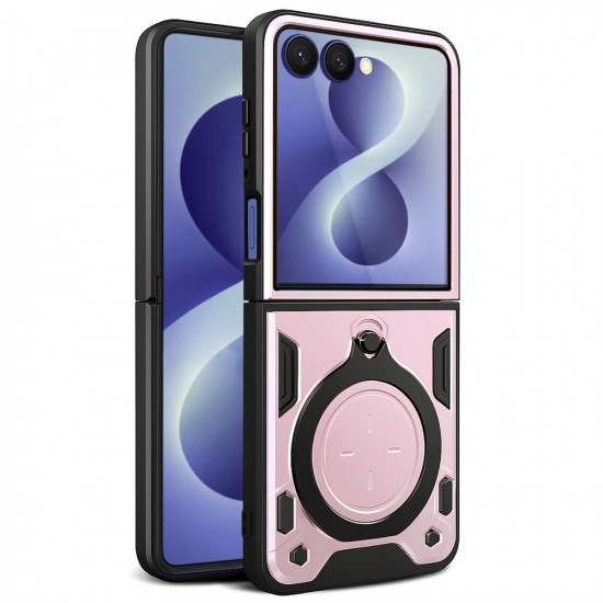 Techsuit CamGuard Pro Samsung Galaxy Z Flip8 Rose Gold