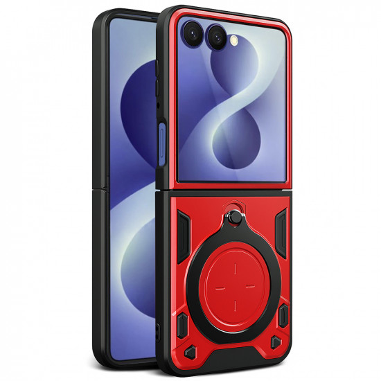 Techsuit CamGuard Pro Samsung Galaxy Z Flip8 Red Techsuit CamGuard Pro Samsung Galaxy Z Flip8 Red