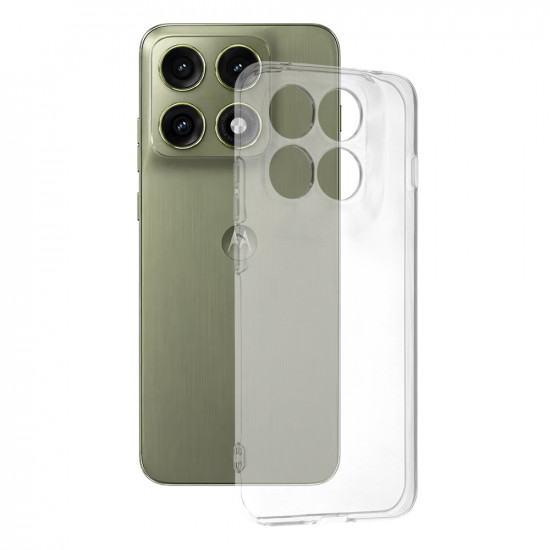 Techsuit Clear Silicone Motorola Edge 70 Pro Transparent Techsuit Clear Silicone Motorola Edge 70 Pro Transparent