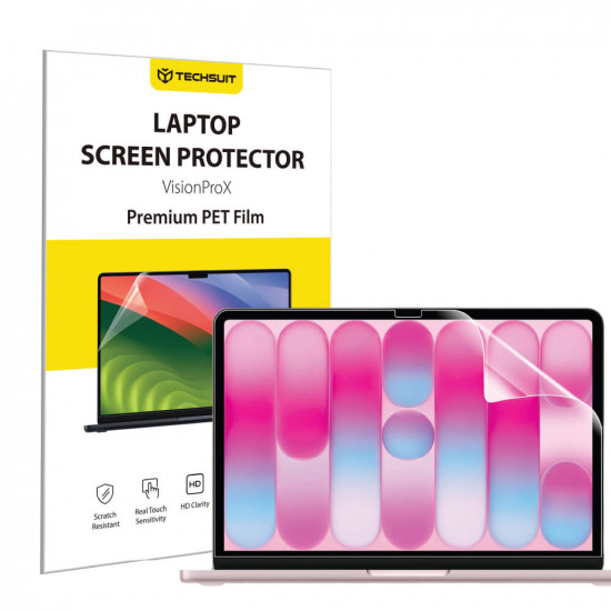 Techsuit VisionProX Anti Blue Light MacBook Neo 13" Matte Clear