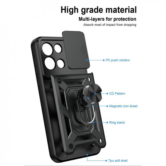 Techsuit CamShield Series OnePlus Nord 6 Blue Techsuit CamShield Series OnePlus Nord 6 Blue