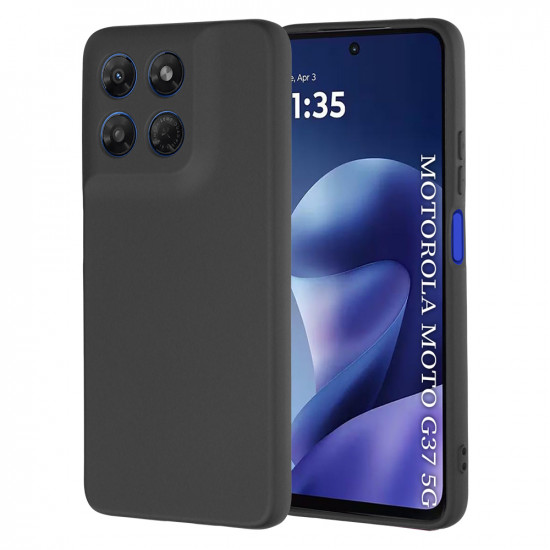 Techsuit SoftFlex Motorola Moto G37 / G37 Power / G47 Black Techsuit SoftFlex Motorola Moto G37 / G37 Power / G47 Black