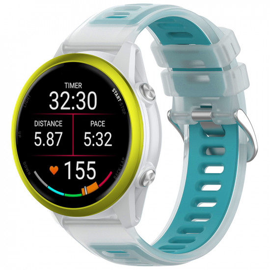 Techsuit Watchband 20mm (W084) Samsung Galaxy Watch4/5/Active 2, Huawei Watch GT 3 (42mm)/GT 3 Pro (43mm) Turquoise Techsuit Watchband 20mm (W084) Samsung Galaxy Watch4/5/Active 2, Huawei Watch GT 3 (42mm)/GT 3 Pro (43mm) Turquoise