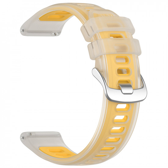 Techsuit Watchband 20mm (W084) Samsung Galaxy Watch4/5/Active 2, Huawei Watch GT 3 (42mm)/GT 3 Pro (43mm) Yellow Techsuit Watchband 20mm (W084) Samsung Galaxy Watch4/5/Active 2, Huawei Watch GT 3 (42mm)/GT 3 Pro (43mm) Yellow