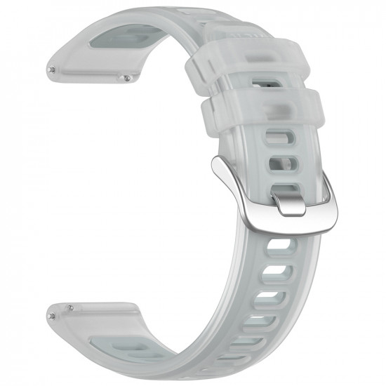 Techsuit Watchband 20mm (W084) Samsung Galaxy Watch4/5/Active 2, Huawei Watch GT 3 (42mm)/GT 3 Pro (43mm) White Techsuit Watchband 20mm (W084) Samsung Galaxy Watch4/5/Active 2, Huawei Watch GT 3 (42mm)/GT 3 Pro (43mm) White