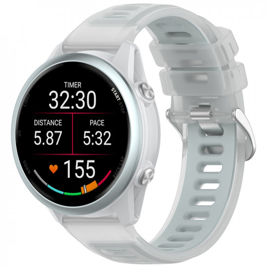 Techsuit Watchband 20mm (W084) Samsung Galaxy Watch4/5/Active 2, Huawei Watch GT 3 (42mm)/GT 3 Pro (43mm) White Techsuit Watchband 20mm (W084) Samsung Galaxy Watch4/5/Active 2, Huawei Watch GT 3 (42mm)/GT 3 Pro (43mm) White