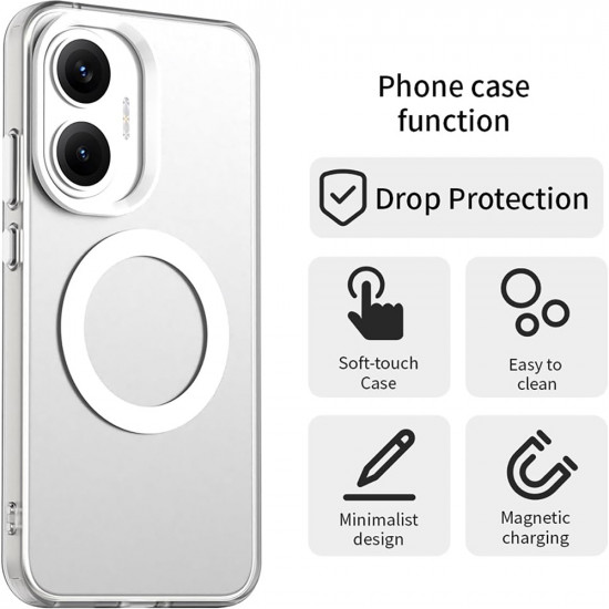 Techsuit CandyCase MagSafe Xiaomi Poco F7 White