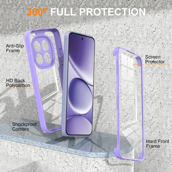 Techsuit ColorVerse 360 Series + Screen Protector Xiaomi Poco X8 Pro Max Purple Techsuit ColorVerse 360 Series + Screen Protector Xiaomi Poco X8 Pro Max Purple