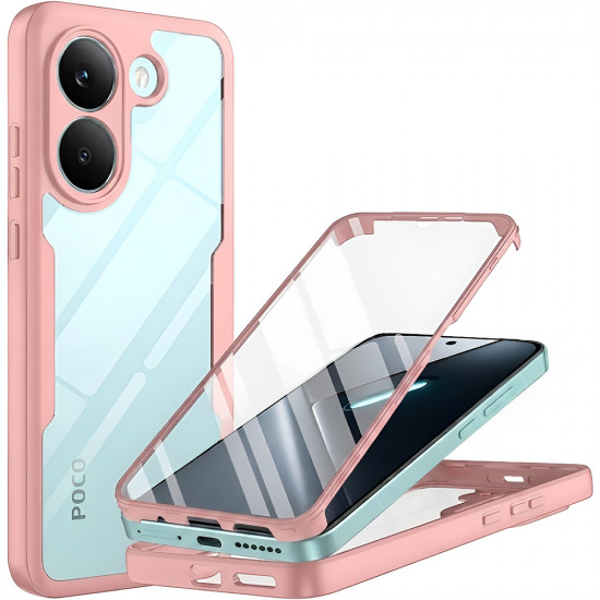 Techsuit ColorVerse 360 Series + Screen Protector Xiaomi Poco X8 Pro Pink Techsuit ColorVerse 360 Series + Screen Protector Xiaomi Poco X8 Pro Pink