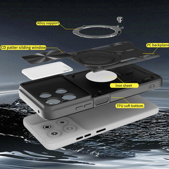 Techsuit CamGuard Pro Motorola Moto G37 Power Blue Techsuit CamGuard Pro Motorola Moto G37 Power Blue