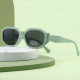 Techsuit Kids Polarized Sunglasses (11153) UV Protection, Gray Lens, TPEE Frame Black / Brown