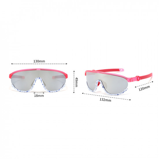 Techsuit Kids Polarized Sunglasses (2025) UV Protection, Gray Lens, TR Frame, Sport Design Yellow Techsuit Kids Polarized Sunglasses (2025) UV Protection, Gray Lens, TR Frame, Sport Design Yellow
