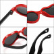 Techsuit Kids Polarized Sunglasses (23070) UV Protection, Gray Lens, TPEE Frame, Heart Shape Black / Red Techsuit Kids Polarized Sunglasses (23070) UV Protection, Gray Lens, TPEE Frame, Heart Shape Black / Red