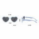 Techsuit Kids Polarized Sunglasses (23070) UV Protection, Gray Lens, TPEE Frame, Heart Shape Black / Red Techsuit Kids Polarized Sunglasses (23070) UV Protection, Gray Lens, TPEE Frame, Heart Shape Black / Red