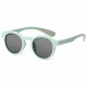 Techsuit Kids Polarized Sunglasses (8443) UV Protection, Gray Lens, TPEE Frame Mint Green