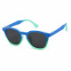 Techsuit Kids Polarized Sunglasses (691) UV Protection, Gray Lens, TR Frame Aquamarine