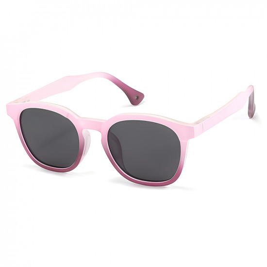 Techsuit Kids Polarized Sunglasses (691) UV Protection, Gray Lens, TR Frame Pink / Purple Techsuit Kids Polarized Sunglasses (691) UV Protection, Gray Lens, TR Frame Pink / Purple