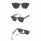 Techsuit Kids Polarized Sunglasses (691) UV Protection, Gray Lens, TR Frame Purple / Violet