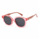 Techsuit Kids Polarized Sunglasses (627) UV Protection, Gray Lens, TR Frame Peach
