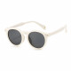 Techsuit Kids Polarized Sunglasses (602) UV Protection, Gray Lens, TPEE Frame Beige
