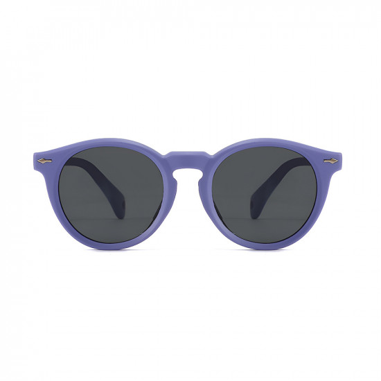 Techsuit Kids Polarized Sunglasses (602) UV Protection, Gray Lens, TPEE Frame Beige