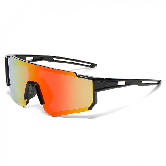 Techsuit Kids Polarized Sunglasses (R601) UV Protection, Gray Lens, TR Frame, Sport Design Black / Orange / Yellow Techsuit Kids Polarized Sunglasses (R601) UV Protection, Gray Lens, TR Frame, Sport Design Black / Orange / Yellow