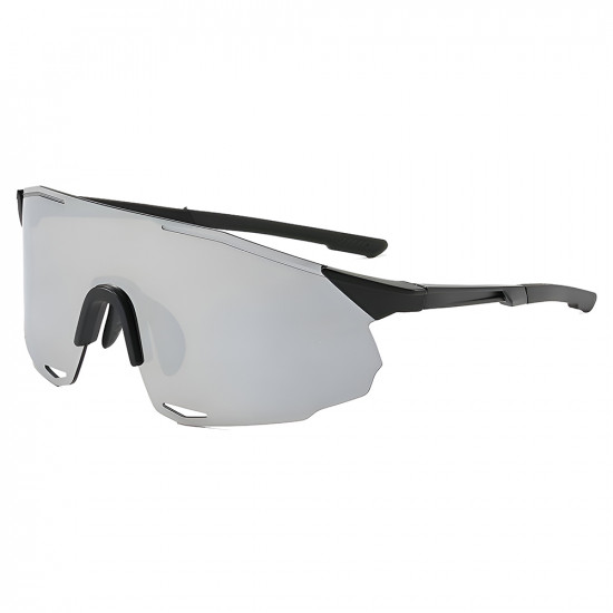 Techsuit Bike Glasses (8853) for Cycling, Sport Outdoor Activities, TR90 Frame, Unisex Black / Silver Techsuit Bike Glasses (8853) for Cycling, Sport Outdoor Activities, TR90 Frame, Unisex Black / Silver