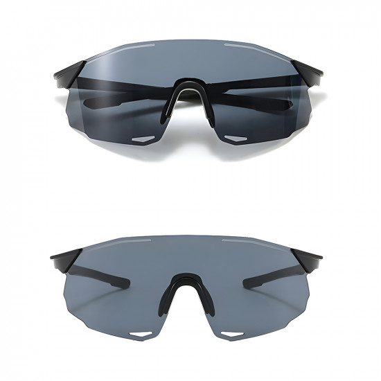 Techsuit Bike Glasses (8853) for Cycling, Sport Outdoor Activities, TR90 Frame, Unisex Black / Gray Techsuit Bike Glasses (8853) for Cycling, Sport Outdoor Activities, TR90 Frame, Unisex Black / Gray