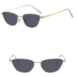 Techsuit Premium Sunglasses (622) for Women, Cat Eye Frame, Minimalist Design Black Techsuit Premium Sunglasses (622) for Women, Cat Eye Frame, Minimalist Design Black