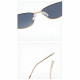 Techsuit Premium Sunglasses (622) for Women, Cat Eye Frame, Minimalist Design Gold / Champagne Techsuit Premium Sunglasses (622) for Women, Cat Eye Frame, Minimalist Design Gold / Champagne