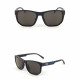 Techsuit Polarized Sunglasses (8502) for Men, UV Protection, TAC Lenses, Wayfarer, Ergonomic Design Matte Blue / Gray