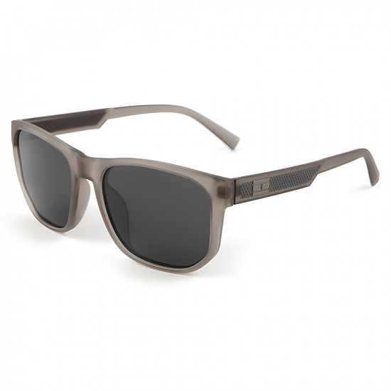 Techsuit Polarized Sunglasses (8502) for Men, UV Protection, TAC Lenses, PC Wayfarer Frame, Ergonomic Design Gray Techsuit Polarized Sunglasses (8502) for Men, UV Protection, TAC Lenses, PC Wayfarer Frame, Ergonomic Design Gray