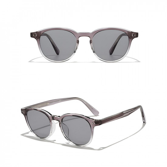 Techsuit Sunglasses (99046) Unisex, Lightweight TR90 Frame, Round Design, One piece Nose Pad Lila Techsuit Sunglasses (99046) Unisex, Lightweight TR90 Frame, Round Design, One piece Nose Pad Lila