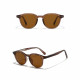 Techsuit Sunglasses (99046) Unisex, Lightweight TR90 Frame, Round Design, One piece Nose Pad Brown Techsuit Sunglasses (99046) Unisex, Lightweight TR90 Frame, Round Design, One piece Nose Pad Brown