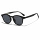 Techsuit Sunglasses (99046) Unisex, Lightweight TR90 Frame, Round Design, One piece Nose Pad Black Techsuit Sunglasses (99046) Unisex, Lightweight TR90 Frame, Round Design, One piece Nose Pad Black