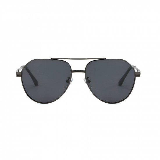 Techsuit Premium Polarized Sunglasses (8622) Unisex, with UV Protection, Aviator Frame, HD TAC Lens Dark Gray Techsuit Premium Polarized Sunglasses (8622) Unisex, with UV Protection, Aviator Frame, HD TAC Lens Dark Gray